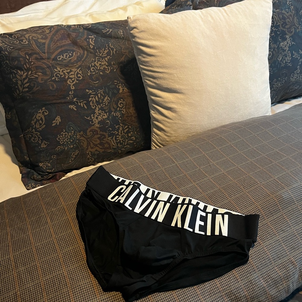 Calvin Klein Black brief- size small